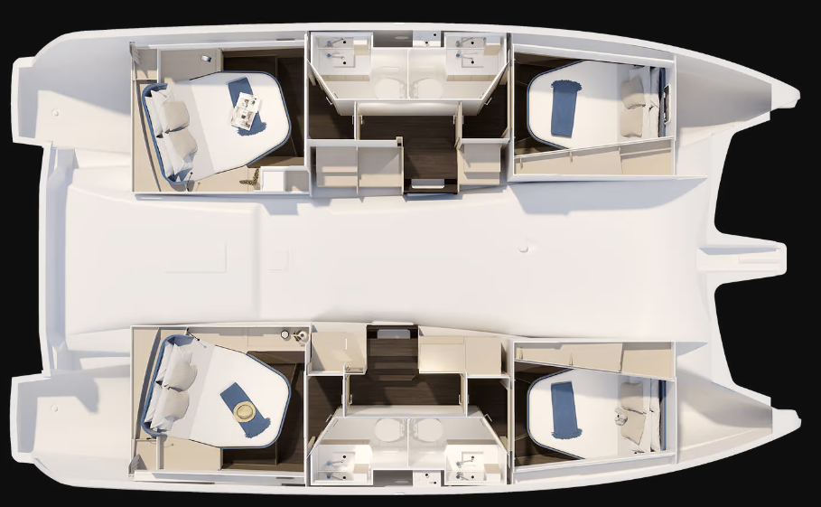 Fountaine Pajot New 41 Quatuor 4 PRESTIGE