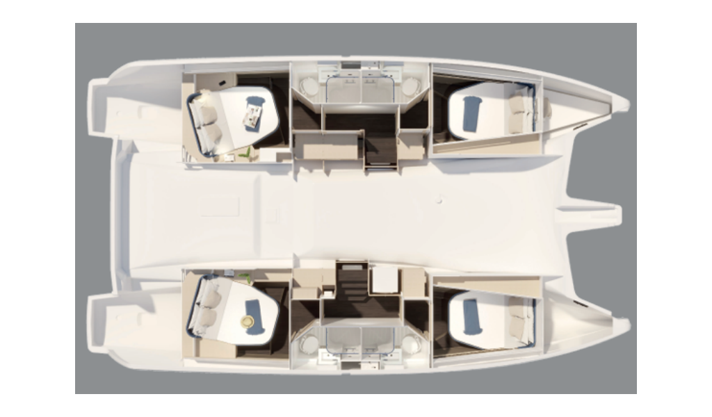 Fountaine Pajot New 44 Quatour MANATEE 