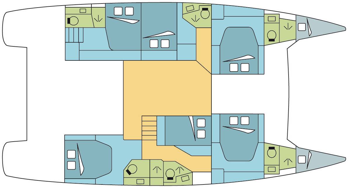 Fountaine Pajot Saba 50 CHRISTOPHINE 2 