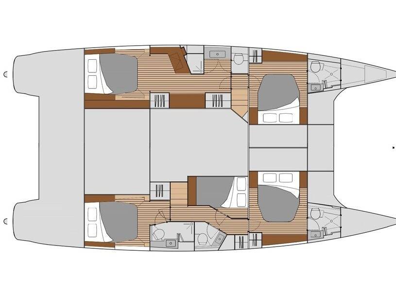 Fountaine Pajot Saba 50 Apres Ski