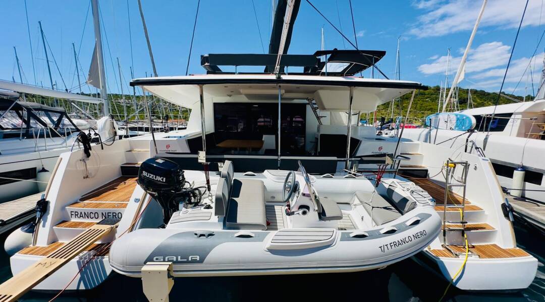 Fountaine Pajot Saba 50 Franco Nero