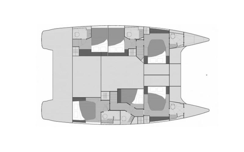 Fountaine Pajot Saba 50 Bicos