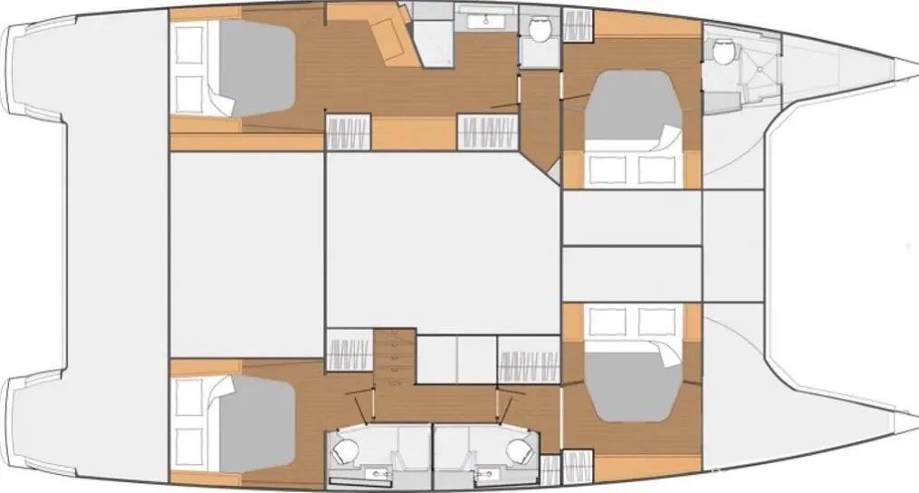 Fountaine Pajot Saba 50 Bicos