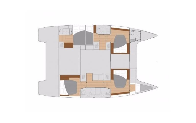 Fountaine Pajot Saona 47 Quintet CIGOGNE 