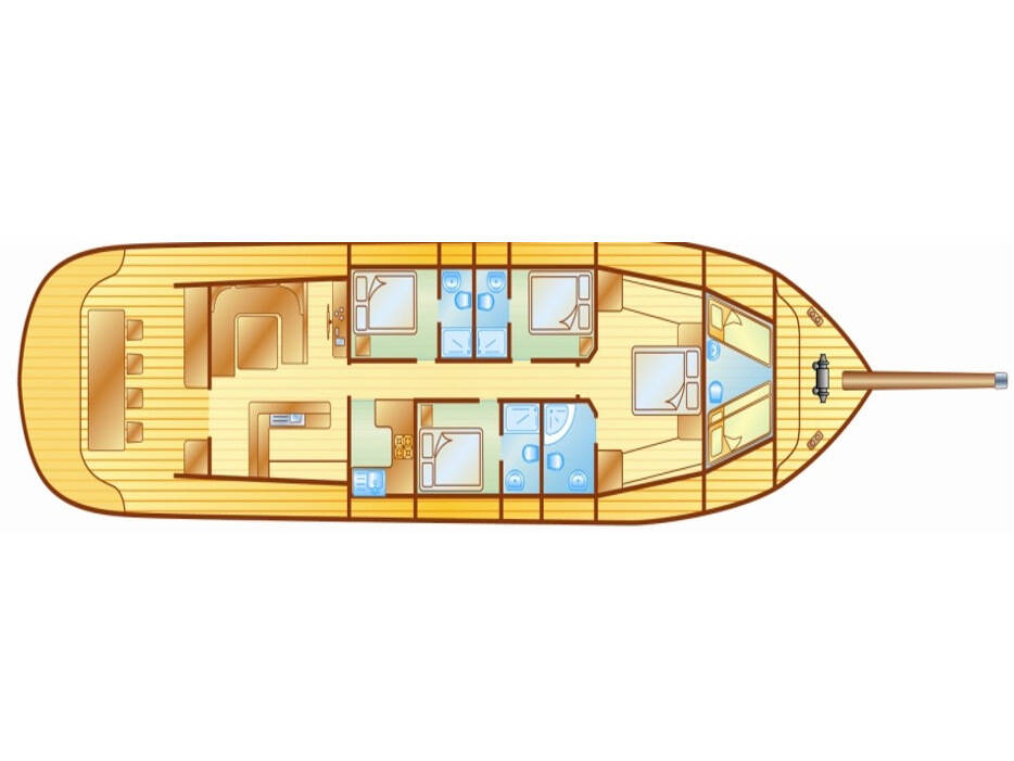 Gulet-Cabin X Xenos II Cabin 3 - Standard