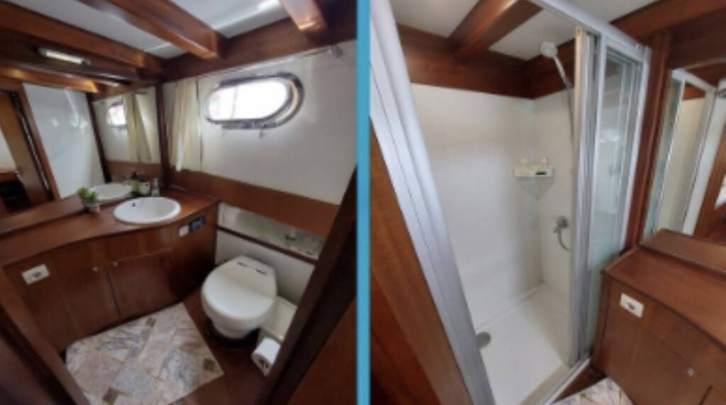 Gulet Mandalina 3 CABİNS 3 SHOWER 3 WC 20 MT LENGHT