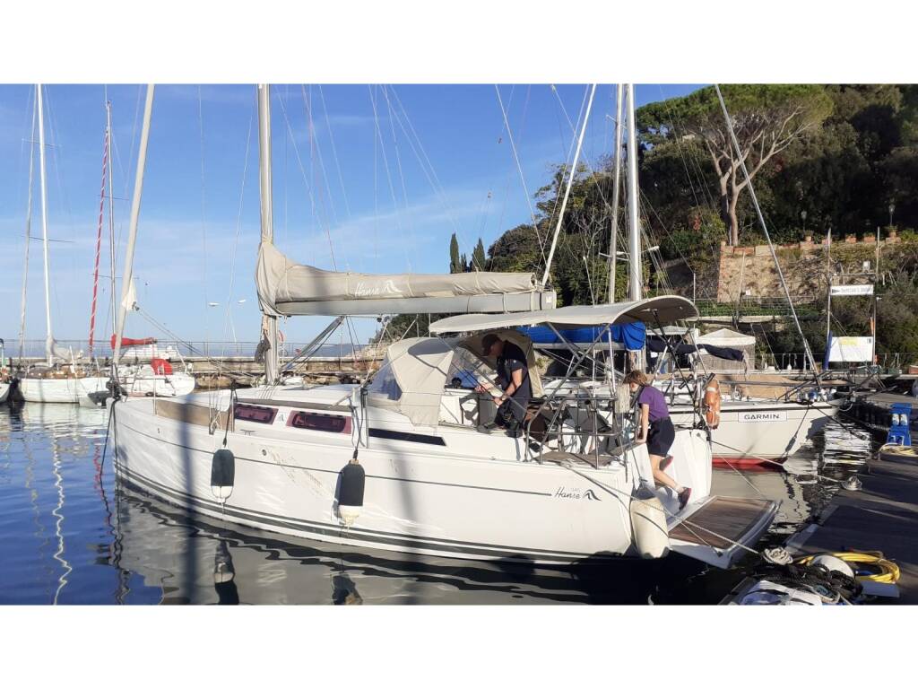Hanse 345 Seta NATANTE ENTRO LE 12 MN