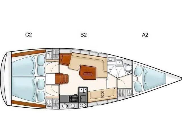 Hanse 350 See Sea