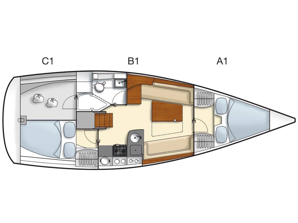 Hanse 355 Bel Vento
