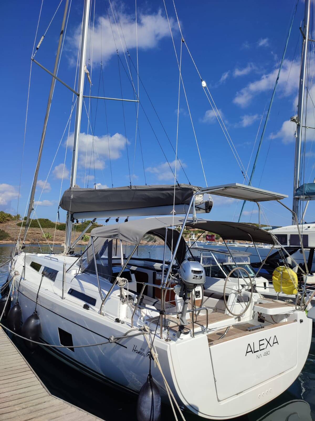 Hanse 418 Alexa