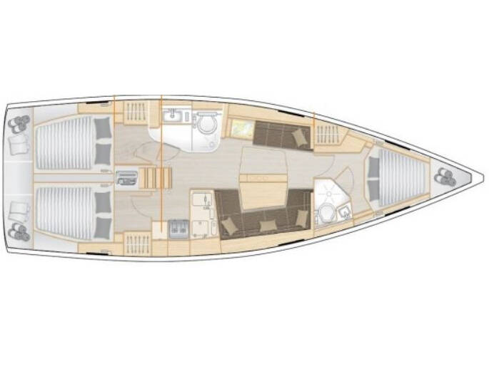 Hanse 418 Dafne