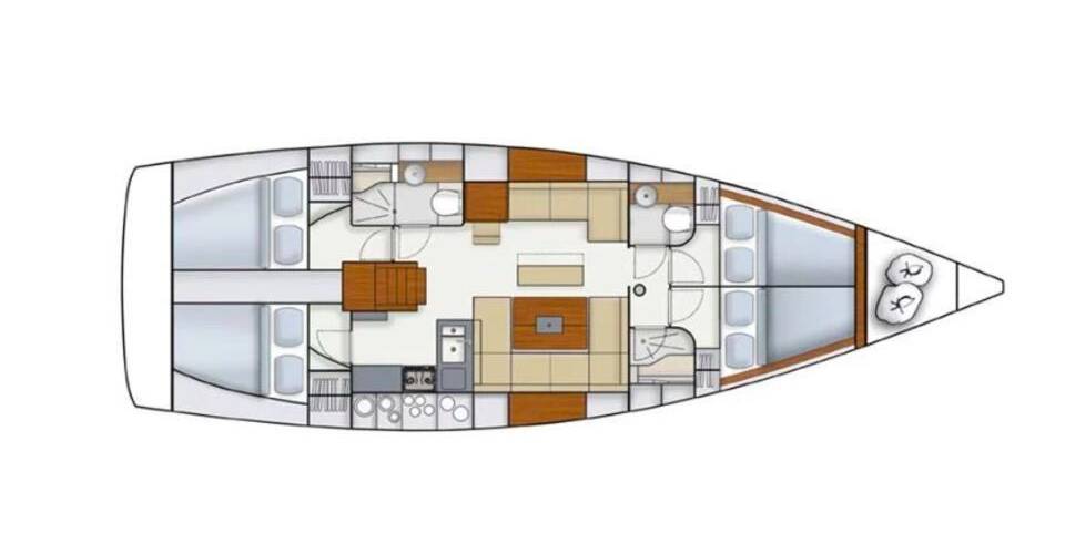Hanse 445 Pina