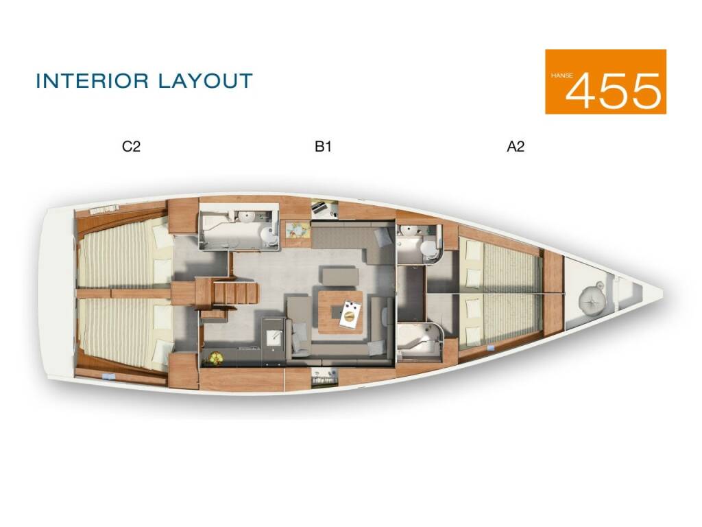 Hanse 455 Swell