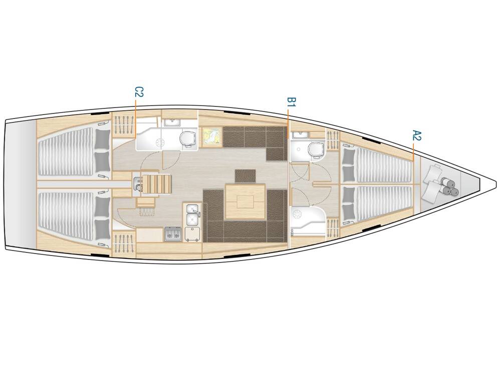 Hanse 458 Melusine