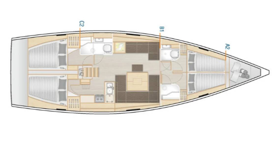 Hanse 458 Sea Ruby