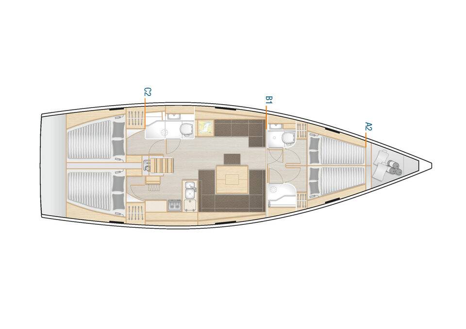 Hanse 458 Kind of magic