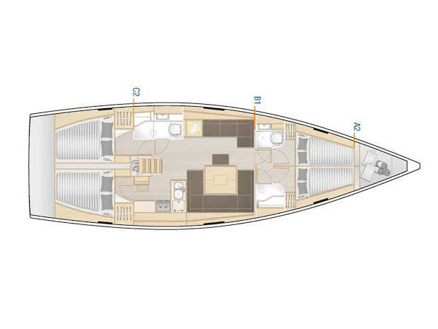 Hanse 458 Celine 1