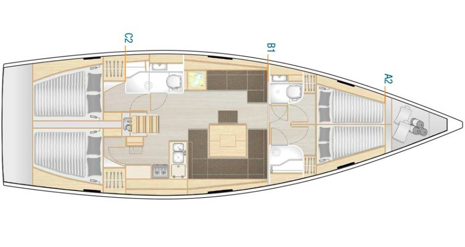 Hanse 458 Big Blue