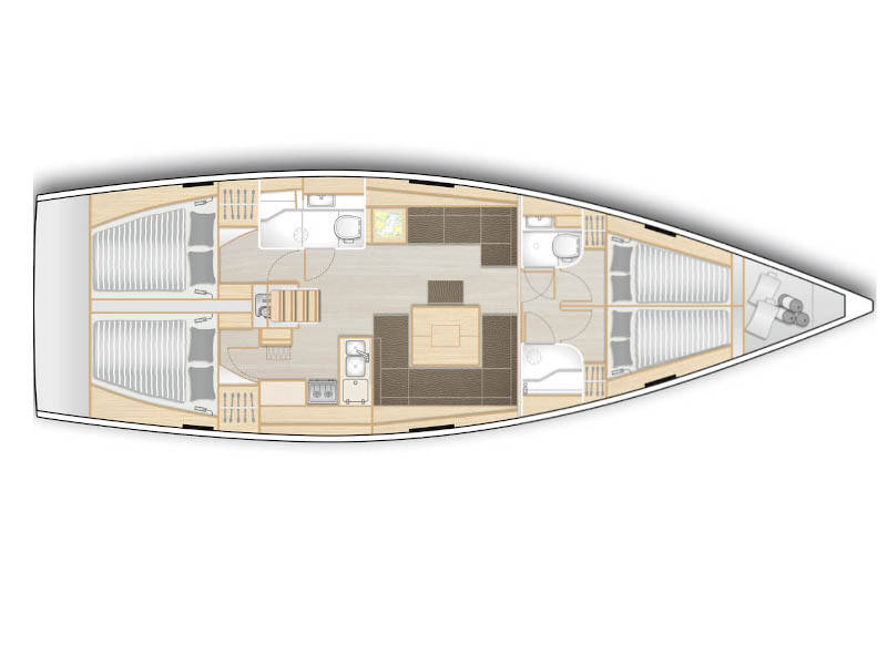 Hanse 458 Bea - Water maker, Solar Panel