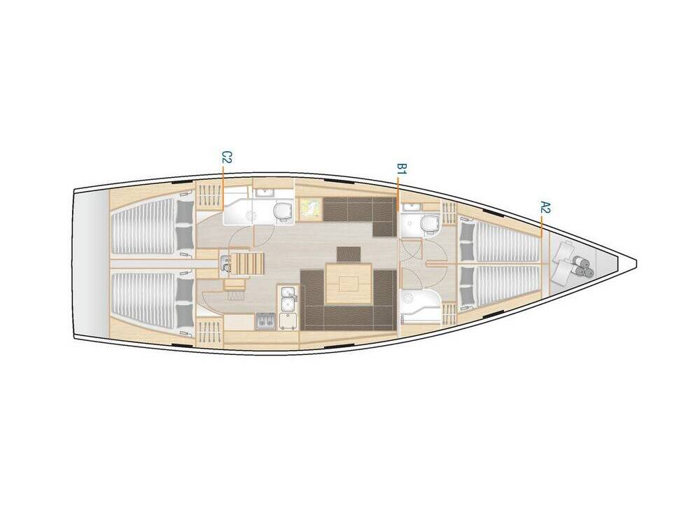 Hanse 458 Rogira