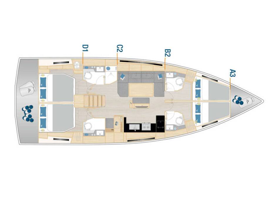 Hanse 460 Atmosphere