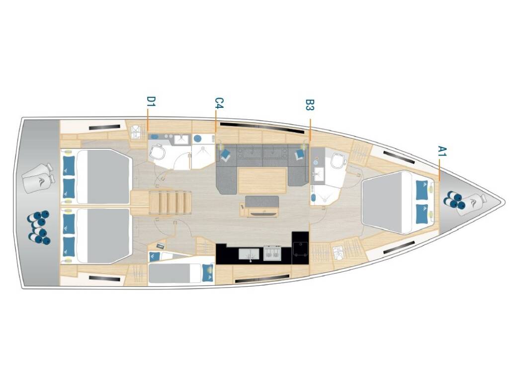 Hanse 460  Time Off