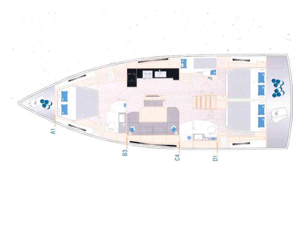 Hanse 460 Astan