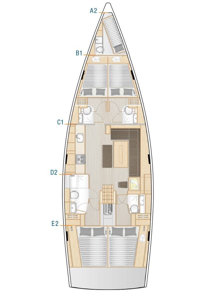 Hanse 508 Change of Seasons
