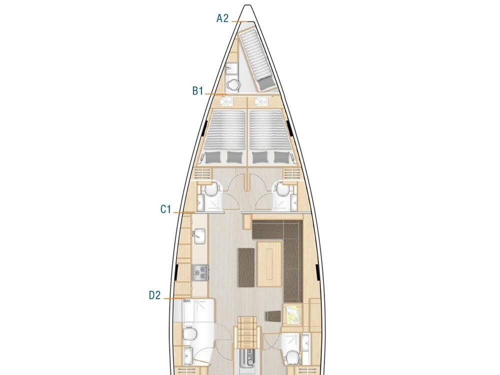Hanse 508 Change of Seasons