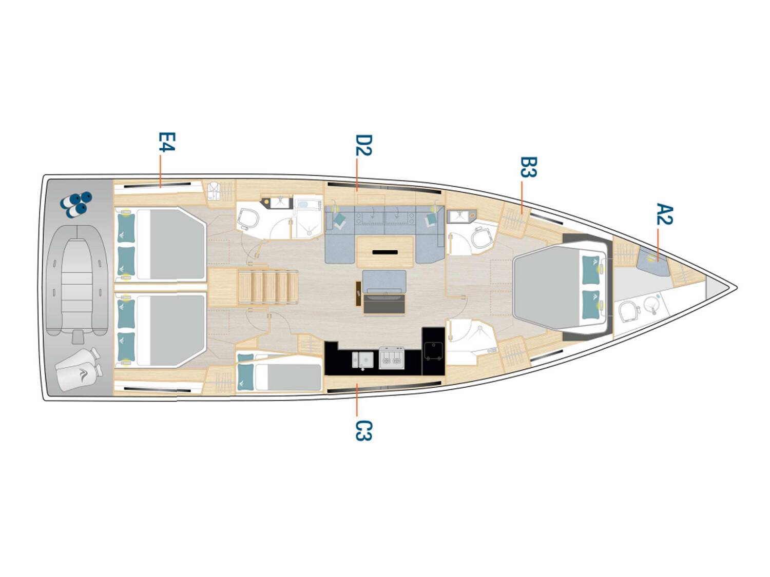 Hanse 510 Darling - OW