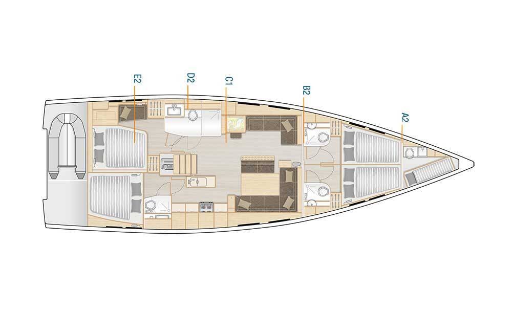 Hanse 548 Joy