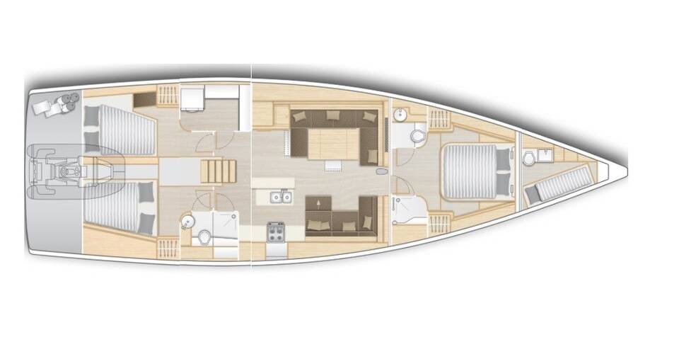 Hanse 588 Amadea