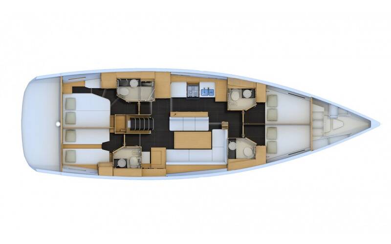 Jeanneau 54 Blue Dream
