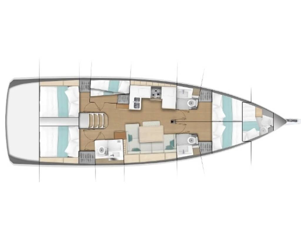 Jeanneau Sun Odyssey 490 Konstantinos ex Secret 