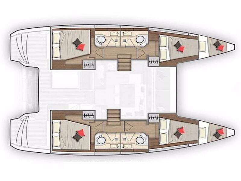 Lagoon 40 Sol Invictus VIP-equipped
