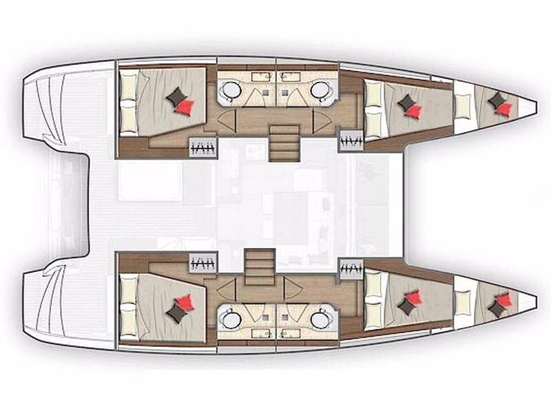 Lagoon 40 Sol Invictus VIP-equipped