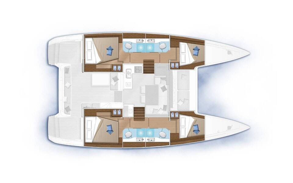 Lagoon 40 Sail and Passion