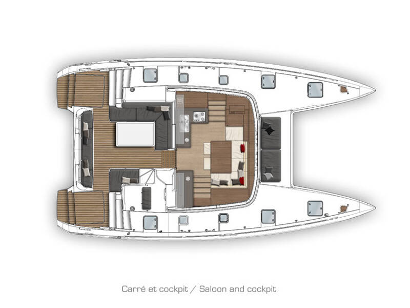 Lagoon 40 BYE BYE 2020 (air condition, generator)