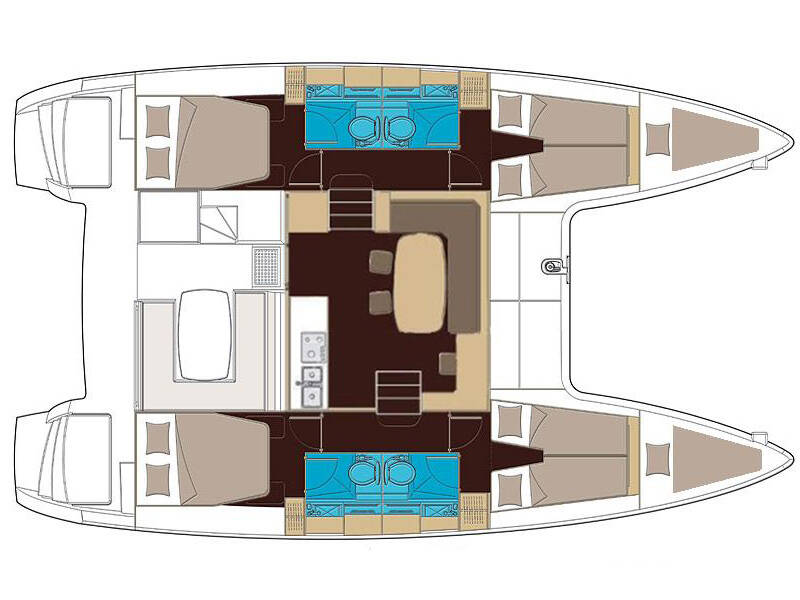 Lagoon 400 S2 Cata Loca