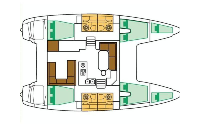 Lagoon 400 S2 Tulip
