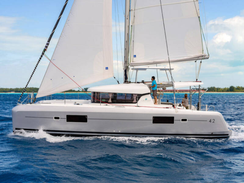 Lagoon 42 No Name: Forward Cabin #1 (Cabin Charter 2 pax) FULLY CREWED, ALL EXPENSES