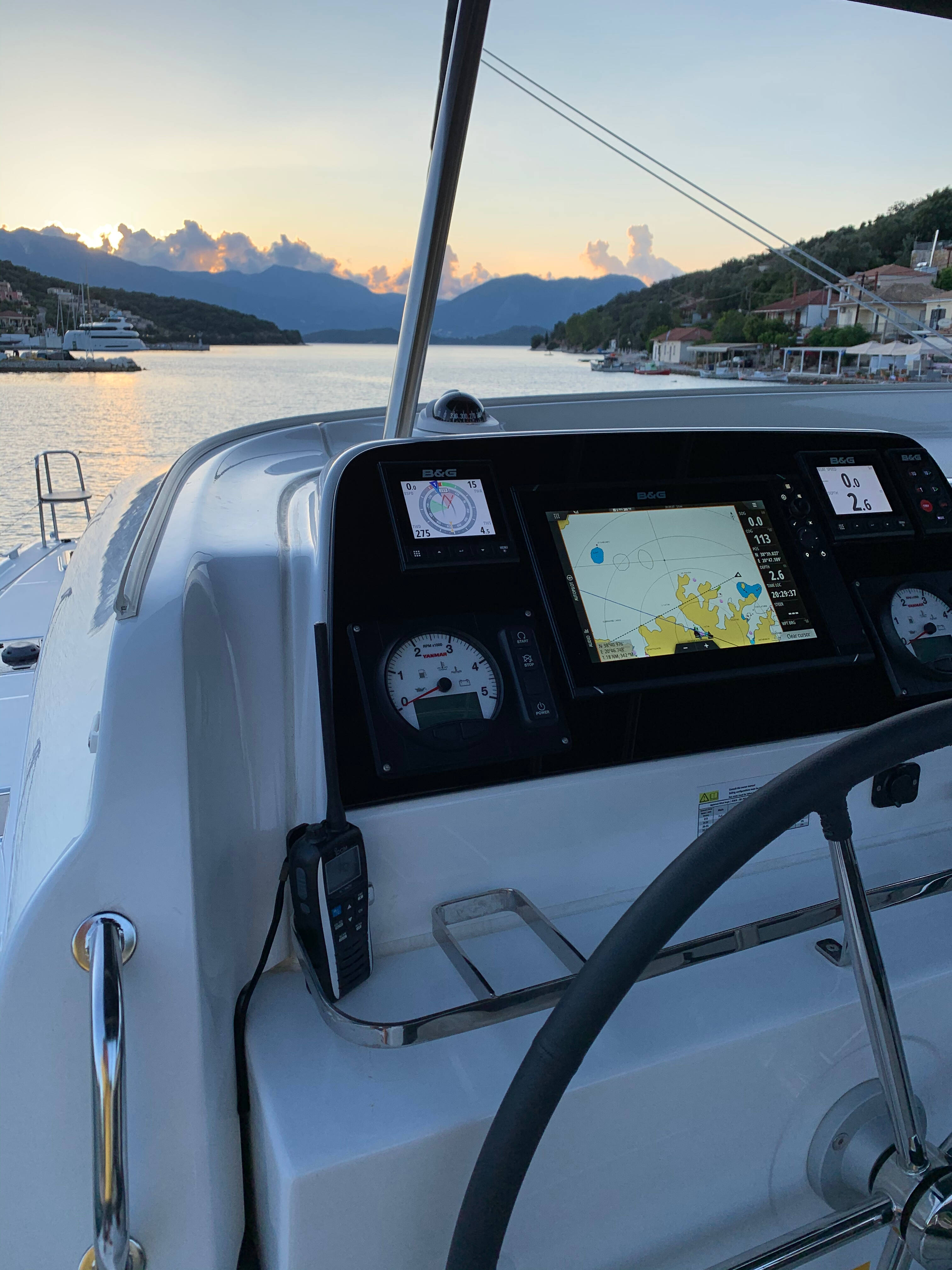 Lagoon 42 Majorelle Blue | A/C generator watermaker