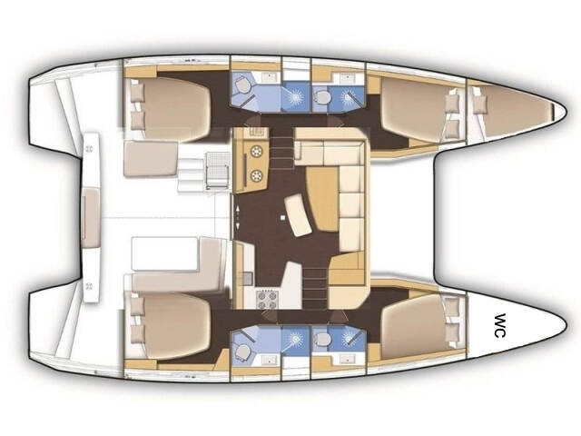 Lagoon 42  Rosa dei Venti