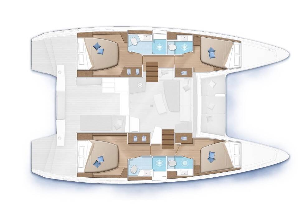 Lagoon 42 La Fenice - Standard line
