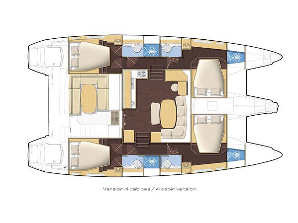 Lagoon 421 Gemini