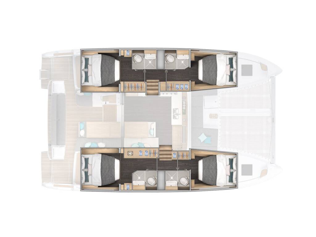 Lagoon 43 Active.Cruises