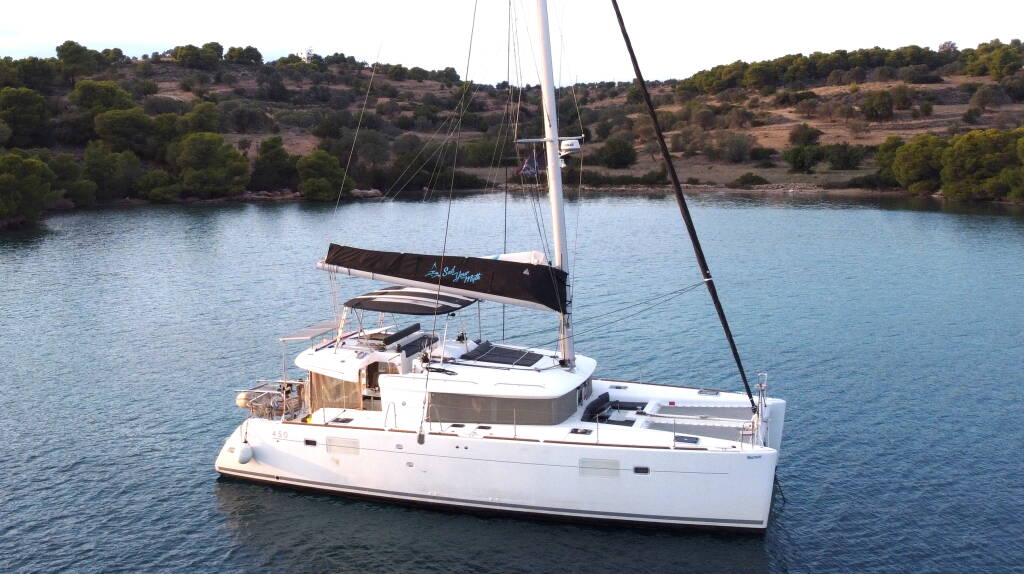 Lagoon 450 Cabin Lagoon 450 - Fore Port Cabin