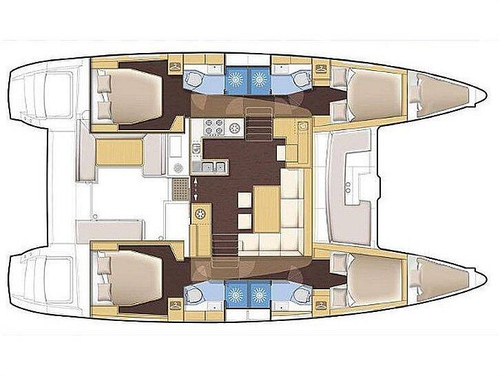 Lagoon 450 F AZRAQ (refit 2023)