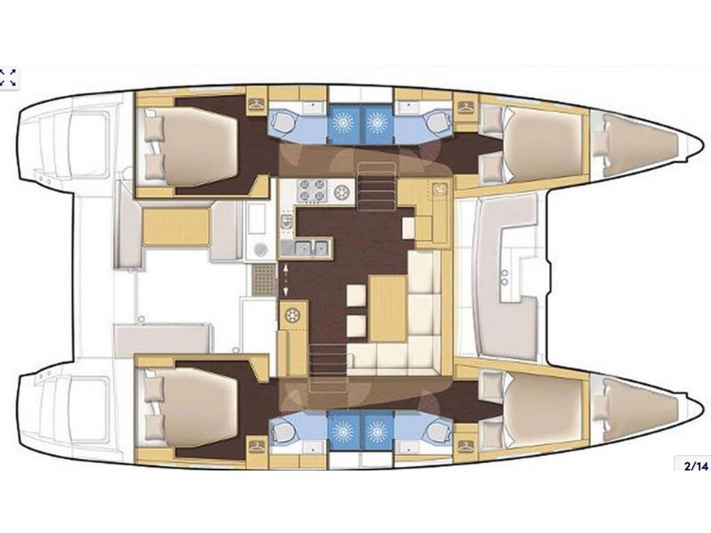 Lagoon 450  Fly ArMarg