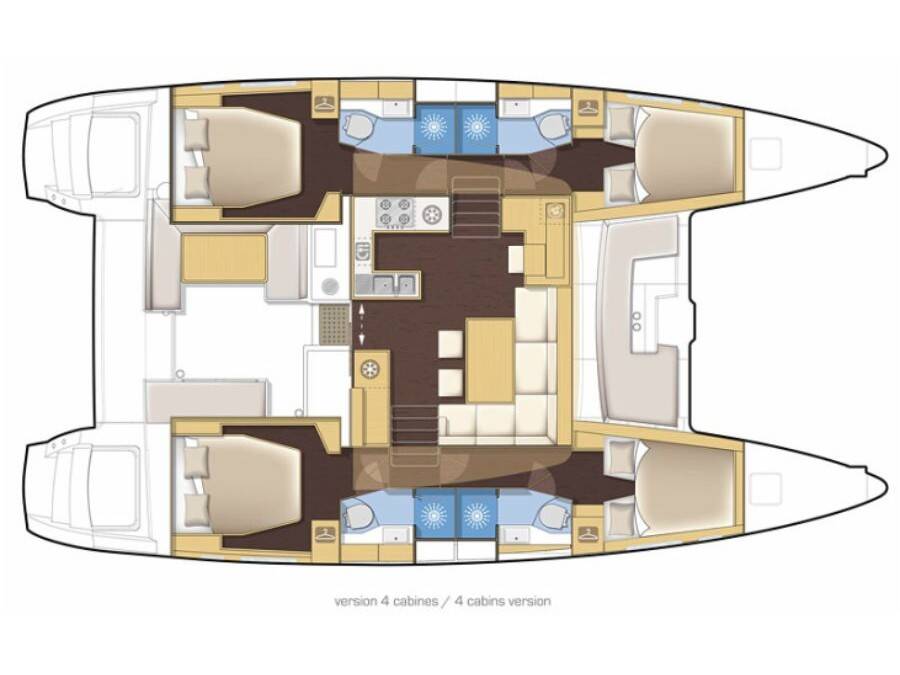 Lagoon 450  Fly  Corona Borealis